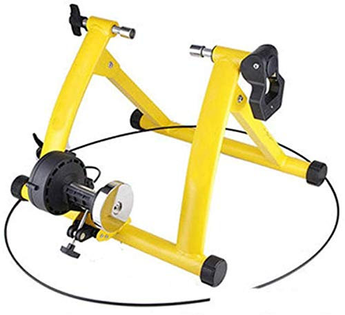 Indoor Fahrrad Rollentrainer mit Magnetwiderstand | 6-Gang-Fahrradtrainer für Heimübungen und Rennradübungen