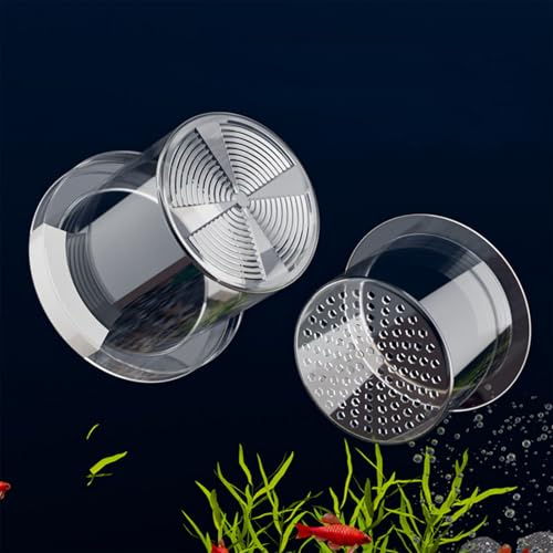 WEAVERBIRD Aquarium Breeder Box, Fish Breeding Box, Acrylic Breeder Isolation Divider Hatching Boxes, Floating Incubation Boxes, Round Isolation Hatchery Feeding Kasten for Small Fish Fry Hatchery