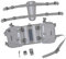 Kisangel Hundetragetasche Walk-Haustier-selbstrucksack Wasserflasche Leckerli- Haustier-Outdoor-Rucksack