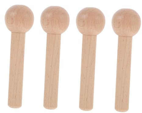 Gatuida Elegante Holzhaken Für Display-stecktafeln Werkzeughalter Holzstäbe Zum Aufhängen Und Organisieren