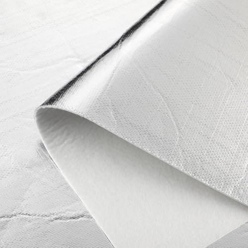 Innconee 24 Pcs Heat Resistant Batting for Potholders 15. 8 x 13 Inches Insulated Thermal Lining Batting Aluminum Foil Heat Reflective Fabric for Pot Holders Sewing DIY Oven Mitts Coasters Bowl Cozies