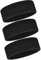Hestya 3 Stück Schwarz Schweißband Stirn für Damen Herren Sport Haarband Stirn Elastisch rutschfest Stirnband Schweißband Kopf Sport Headband für Joggen Laufen Fitness Yoga Radfahren Basketball
