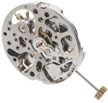 VALICLUD Hollow Movement Watch Movement Fittings for Mens Skeleton Watch Automatic Self Winding for Men Parts for Orient Automatic Repair