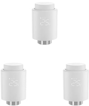 1 À 4 Vannes Thermostatiques For Radiateur, Chauffage Intelligent, Protection Antigel, Commande Groupée Distance(3PCS Valve)