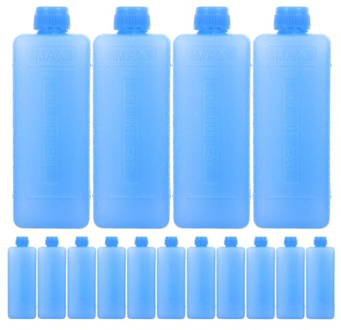 BESPORTBLE Lot de 15 Pains de Glace pour Ventilateur de Climatiseur - Boîte à Glace Rechargeable pour Fontaine à Eau Et Mini-refroidisseur D'air - de Conservation Des Aliments pour L'expédition, Le