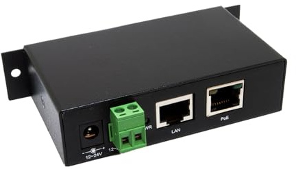 ExSys EX-6007PoE -Power Over Ethernet (PoE) Injektor fürGigabit IEEE 802.3af / at Power