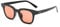 DODO®- Tinted Lens Retro Vintage Celebrity Unisex Designers Johnny Depp Sunglasses (Red)