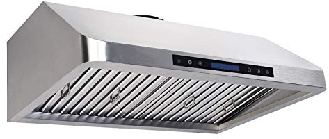 Hotte Aspirante avec Moteur 1530 m3/h - 1200 mm - Combisteel