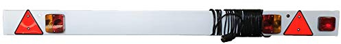 AB Tools 6ft Lighting Board for Boat Trailer 10m Cable Fog Lamp Tail Light Reflectors
