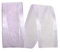 Reliant Ribbon 25205-551-09J Sheer Satin Edge Metallic Band, Orchidee/Silber, 1-1/2 Inch X 25 Yards