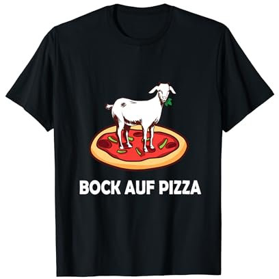 Bock Auf Pizza Lustiges Pizza Shirt Pizza Lover T-Shirt