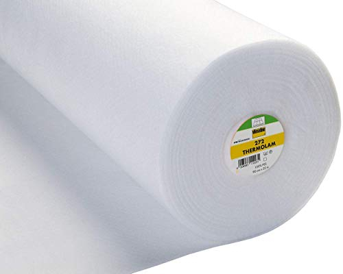 Vlieseline Vilene Thermolam Compressed Fleece Sew-in -90cm (White) - Per metre