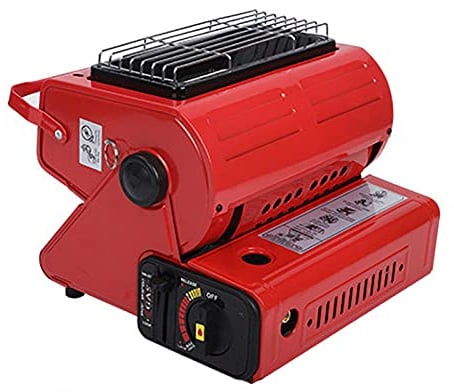 Rechaud Camping Gaz,Chauffage Réchaud Chauffage Extérieur À Double Usage Pour, Réchauds Camping Légers Avec Poignée Pour La Pêche Tente Caravane Camping