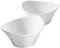 ZWILLING 36200-003 Porzellanschüssel, 16 cm, 2 Stück, Servierschale für Salat, Suppe, Serviergeschirr – Süßigkeitenschüssel für Hochzeit, Buffet, Partys, Geschenk