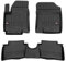Fußmatten Gummimatten kompatibel mit Hyundai i20 I 2008-2014 OMAC Premium 3D Schwarz TPE Gummi
