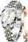 OLEVS Armbanduhr OLS-FR-G6638, weiß, 2 Stück