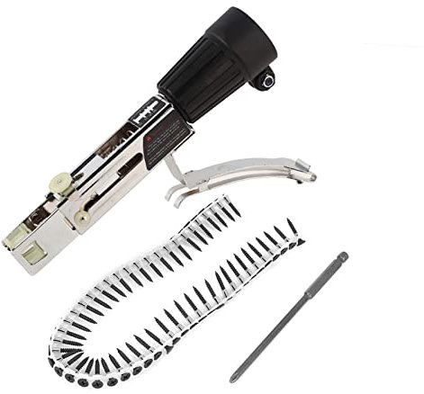 3pcs Woodwork Automatic Nail Gun Adapter Electric Drill Chain Attachment Set Woodworking Tools