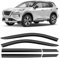 CLIM ART Windabweiser für/kompatible mit Nissan X-Trail 2022-2025 (IV) - Stick-on Regenabweiser - Autofenster Sonnen-& Regenschutz - Windabweiser Autofenster - Einfache Montage - Garantie 6 Set