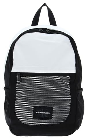 Calvin Klein Rucksack Freizeitrucksack Sport Essentials Round Backpack43 UT Black/Bright White schwarz