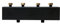 SUNEX® Verteilerbalken DN20 125mm 2 Kreise Heizung Heizkreisverteiler Fußbodenheizung