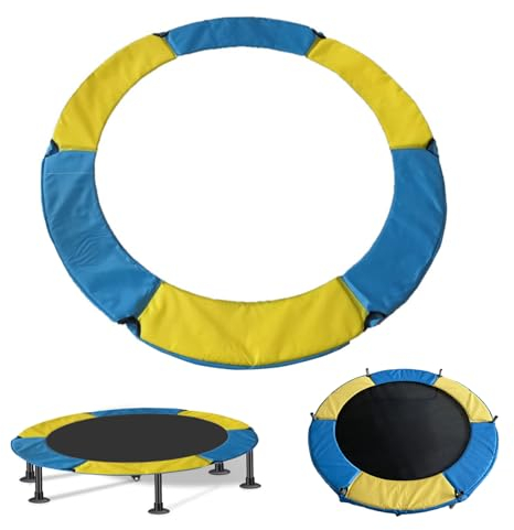 SMELEYOU Trampolin Abdeckung 140 cm Trampolin Federabdeckung Einfassung Sicherheitsschutz Federschutzabdeckung Ersatzpolster Trampolin Ersatzteile