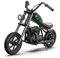 HYPER GOGO Challenger 12 Elektro Motorrad Kinder, Kindermotorrad mit 3 Geschwindigkeiten, 12KM Lange Reichweite12 Zoll Luftreifen, bis zu 60 Minuten ununterbrochene Fahrzeit (Grün)