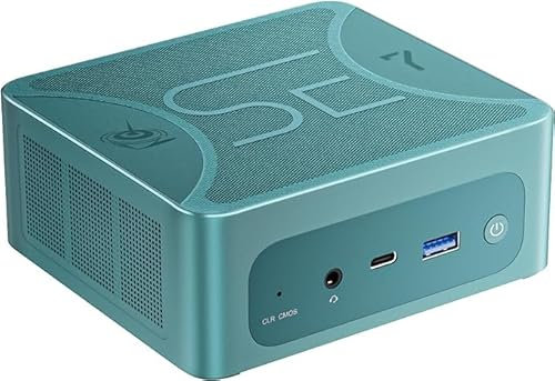 iflip Bee-link SER7 Mini Gaming PC, Ryzen 7 7840HS 8-Core 16-Thread 5.1GHz Processor, 32GB DDR5 RAM 1TB PCIe4.0 SSD, 12-Core 2700MHz 4K@144Hz, USB4.0/USB3.2/DP/HDMI/ WiFi6 BT5.2