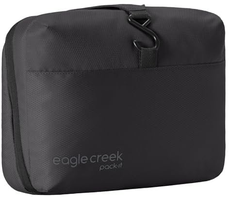 eagle creek Pack-It Reveal Hanging Toiletry Kit Black