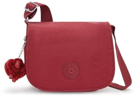 KIPLING Female Loreen M Crossbody Bags, Funky Red