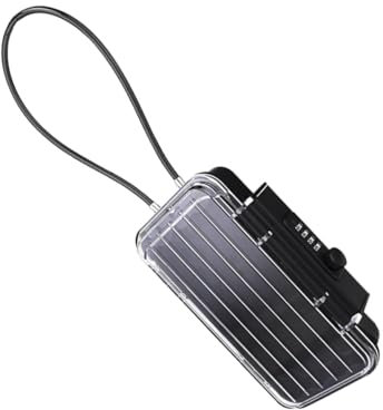 DIYEAH Tragbarer Safe Im Mini-aktenkoffer-Stil Geldaufbewahrungsbox Reisegeldkoffer