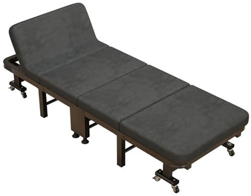 JMORCO Schlafsessel Büro-Mittagspause, Klappbett, Einzel-Loungesessel, einfache Krankenhausbegleitung zu Hause, Nickerchenbett