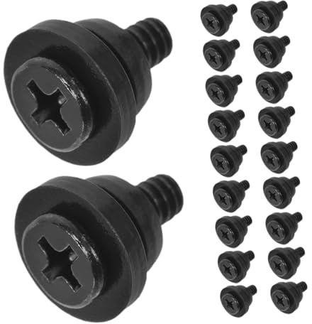 iplusmile 20stücke Teilig Pc Festplatten Schrauben Stoßdämpfend Vibrationsgeschützt Eisen Montage Schrauben Für Hard Drive Gehäuse Befestigung Installieren Stabil Und Langlebig