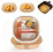 Paktalk Papier cuisson air fryer,100 feuilles 20-24cm antiadhésif imperméable et huileux,idéal pour ninja philips air fryer et four 5 à 8 litres