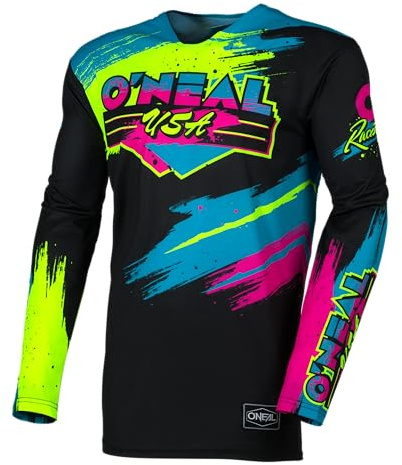 O'NEAL MAYHEM Jersey RESEDA schwarz/neon gelb