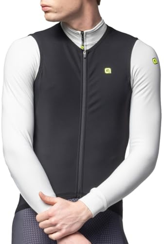 ALE' Mens Pr-e Thermo 2.0 Gilet, Black, XL EU
