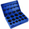 DollaTek 382PCS Verschiedene NBR O-Ring Set 30 Größen Nitril Gummi O-Ringe - Blau, Für Profi Sanitär, Luft, Gas, Automotive, Klempner, Reparaturen