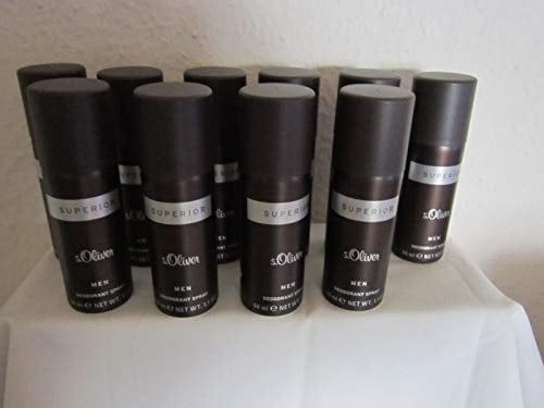 s.Oliver SUPERIOR MEN Deodorant Spray 10 x 50 ml = 500 ml