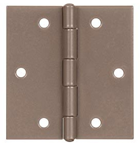 Alberts 300524 DURAVIS® Scharnier | quadratisch | perlbeige duplexbeschichtet RAL 1035 | Größe 60 x 60 x 1 mm