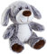HUNTER Faro Flauschiges Hundespielzeug zum Spielen und Kuscheln Farbe Hund, Größe 19 cm