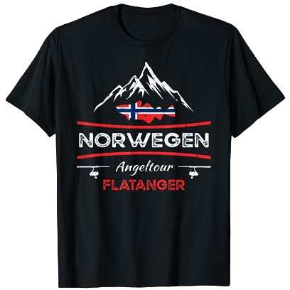 Angeltour Norwegen und Flatanger Hochseeangeln T-Shirt