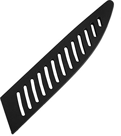 Andux Couvre-Couteaux pour Chefs Noir Fourreaux de Protection de Couteaux CFDT-01(1 Pièce, 13,2x2,5cm)