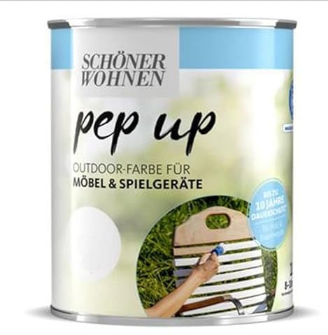 Pep up Outdoor-Farbe für Möbel & Spielgeräte 1 l schwarz