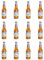 Hartridges Orange & Passionfruit Juice 275ml Glass Bottles - Pack of 12