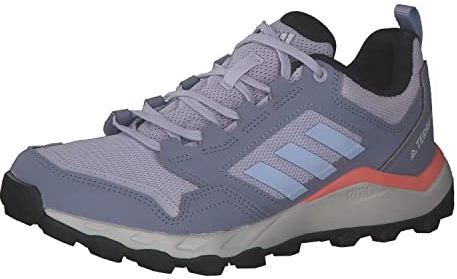 Adidas Damen Tracerocker 2.0 Trail Running Shoes Trailrunning-Schuhe, Silver Violet/Blue Dawn/Coral Fusion, 38 2/3 EU