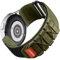 Bandletic 20 mm Armband, kompatibel mit Samsung Galaxy Watch 7/6/5/4, 44 mm, 40 mm/6 Classic, 47 mm, 43 mm/5 Pro/4 Classic/3 41 mm, militärisches robustes Nylon-Sportarmband