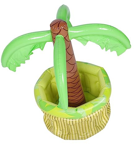 Aufblasbarer Palmen Kühleimer für Oktoberfest Party, PVC, Sommerdeko