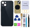Perzework Ersatz-Glas für iPhone 14, 15,5 cm (6,1 Zoll), mit Reparaturwerkzeugset und Anleitung (Mitternachtsschwarz)