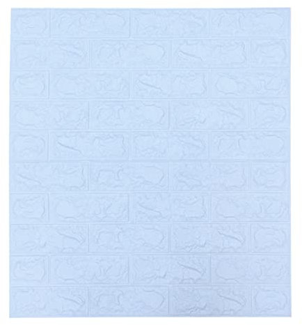 Hemobllo Autocollants Muraux en Briques 3d Auto-adhésifs pour Salon Motif Réaliste 70 X 77 Cm Ciel