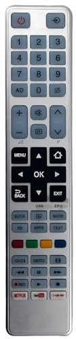 RM-L1278 Télécommande de rechange pour téléviseur Toshiba CT-90344 CT-90345 CT-90356 CT-90380 CT-90384 CT-90400 CT-90404 CT-90405 CT-90465 CT-90348 CT-90348 90448 CT-90323 CT-90301 CT-90300 CT-90323