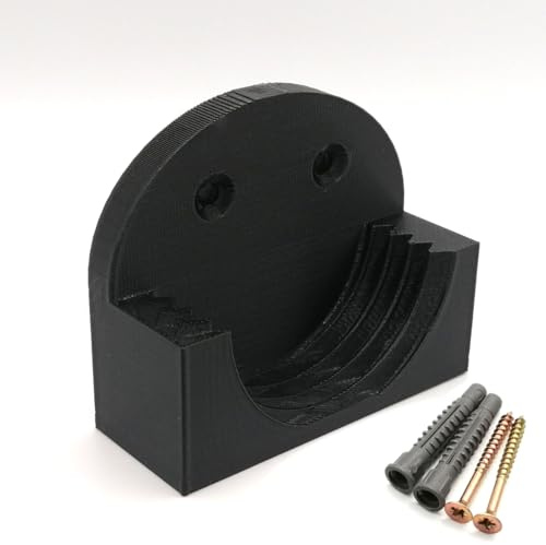 Ersatz Wandhalterung passend für Thrustmaster Lenkrad Quick Release Sim PS4 | Wallmount Sim Racing Halterung PS4 PS5 PC Zubehör Ersatzteil Schwarz Reparatur Zubehör Austausch Montage Ersatzteil